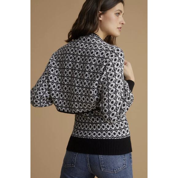 NEW Anthropologie Maeve Floral Sweater Shrug Set - Small - Picture 4 of 10